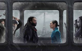 Сквозь снег виднеется дата выхода 3 сезона