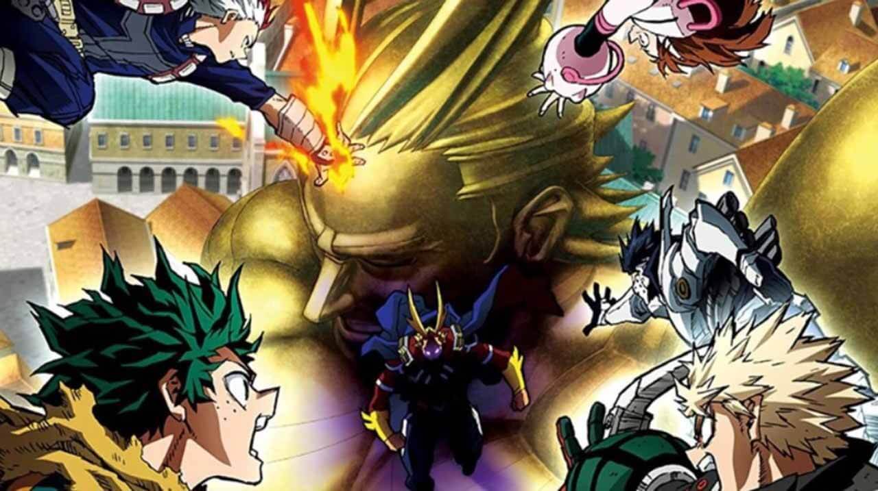 Аниме-фильм Моя геройская академия 4: Ты следующий известная дата выхода в 2024 году