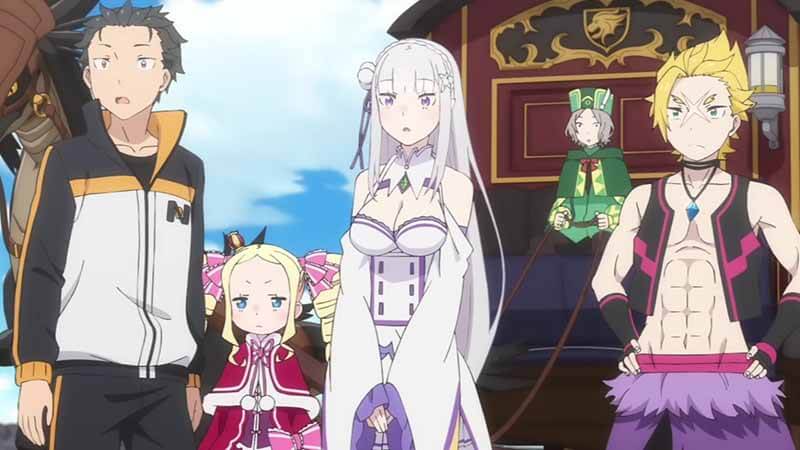 Дата выхода 9 серии в России 3 сезона шоу Re:Zero. Жизнь с нуля в альтернативном мире