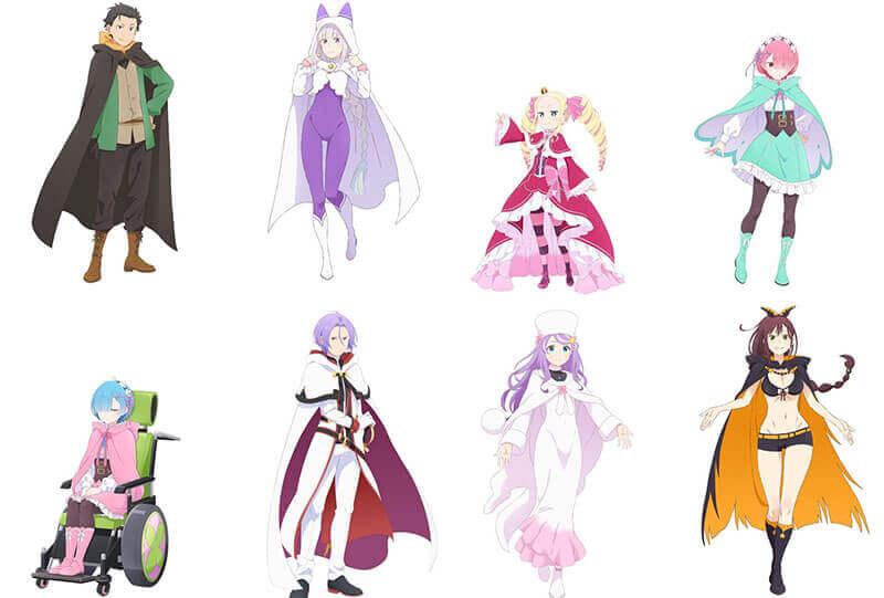 Дата выхода 4 части проекта Re:Zero — жизнь с нуля в другом мире