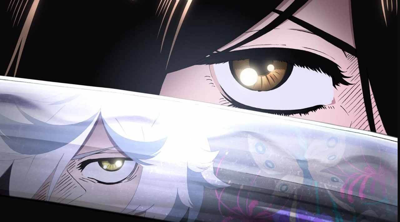 Заставка к аниме «Адский рай» с возможной датой выхода 2 сезона в 2026 году