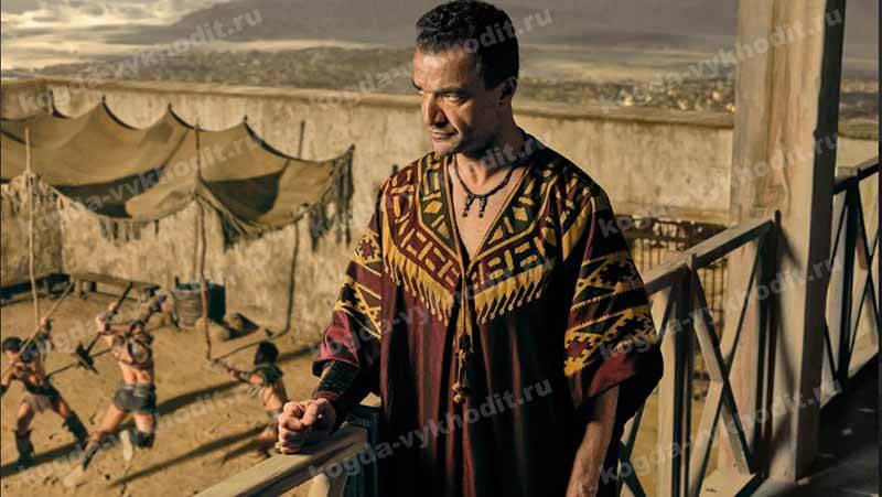 «Спартак: Дом Ашура» — кадр из сериала, премьера второго сезона может настать в 2026-2027 году.