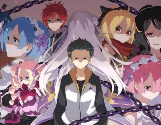 Аниме «Re:Zero — Жизнь в альтернативном мире с нуля» — заставка, 4 сезон выйдет в апреле 2026 года.