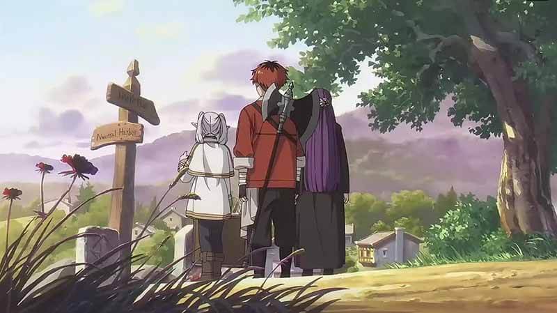 «Фрирен» — кадр из аниме, премьера третьего сезона может наступить в 2027-2028 году.