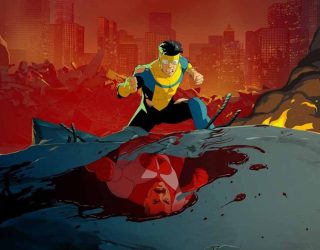 Мультсериал «Неуязвимый» — заставка, 4 сезон выйдет в марте 2026 года.